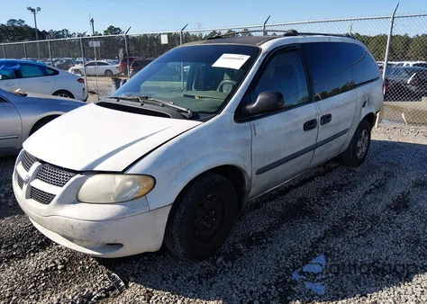 2003 Dodge Grand Caravan Se z USA, uszkodzony, nr VIN 1D4GP24363B101971